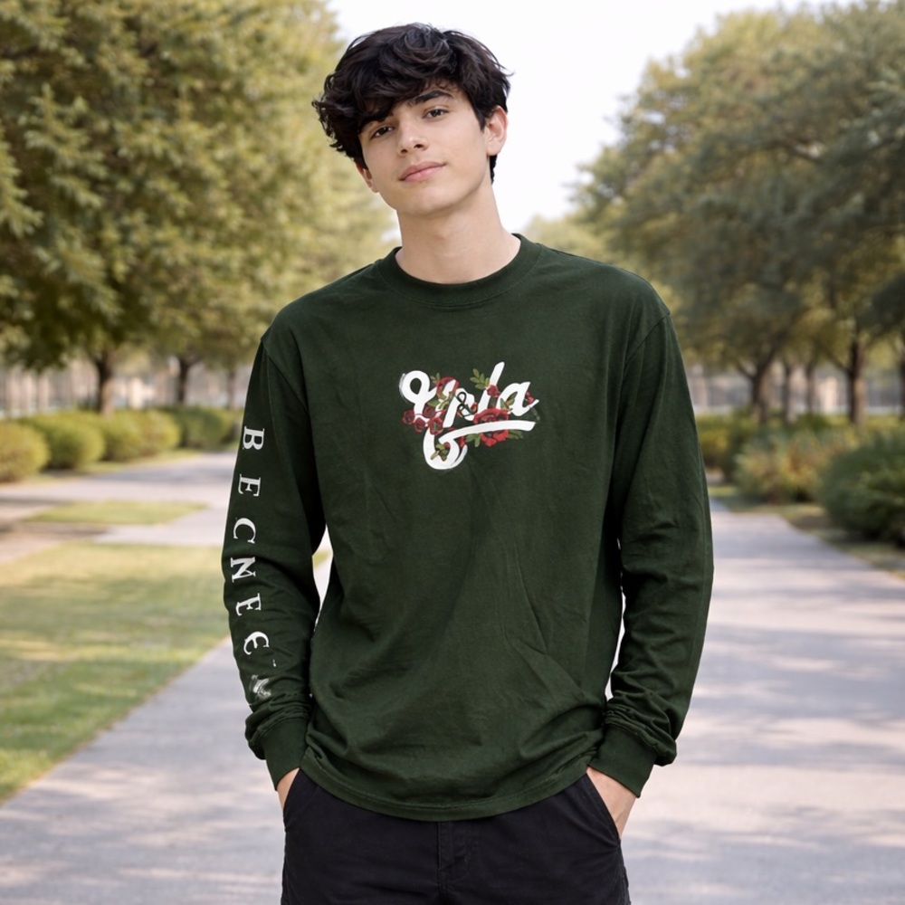 Young & Reckless long sleeve tee shirt size Large NWT